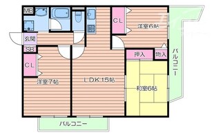 レスカーラ緑地公園の物件間取画像